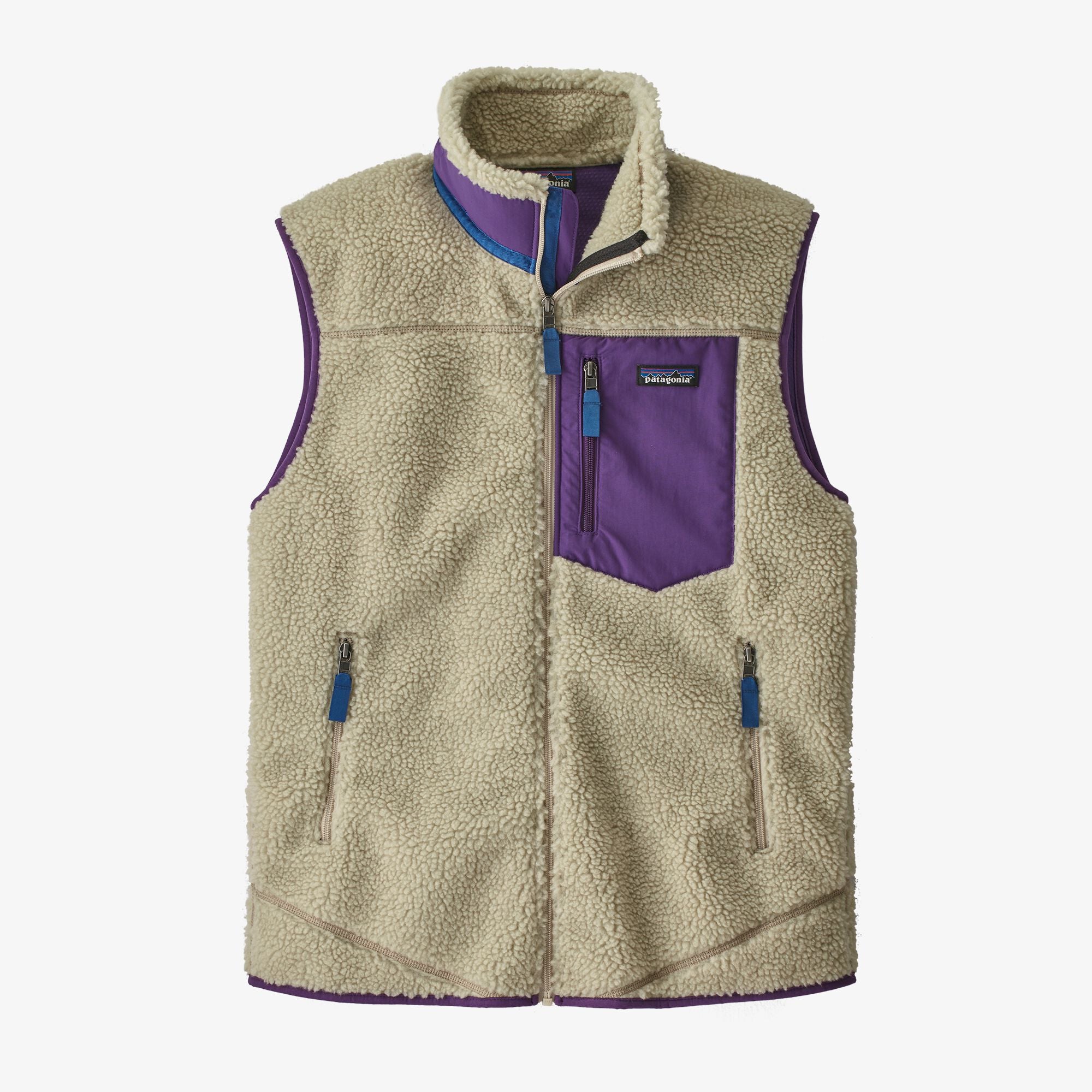 S)patagonia Retro-X Vest Pelican Purple - www.consorziomontecucco.it