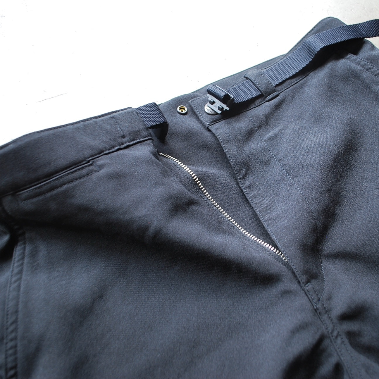 Polyester Tropical Pants BLACK