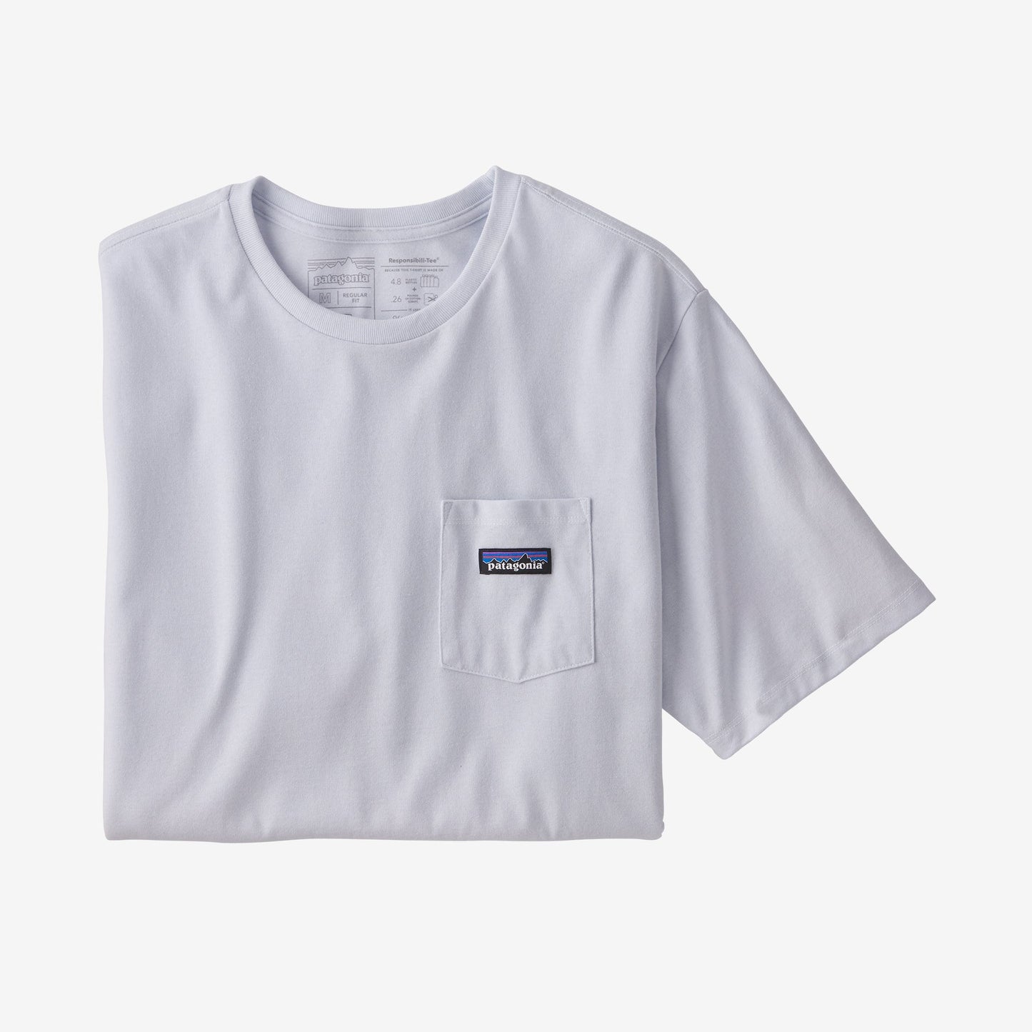 MS P-6 Label Pocket Responsibili Tee WHITE