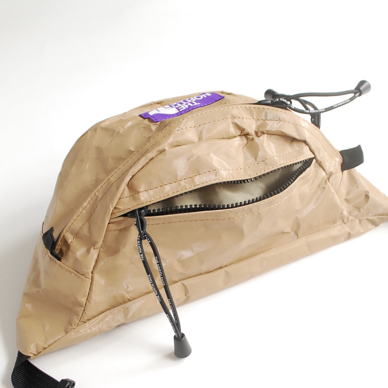 Tech Paper Waist Bag BEIGE