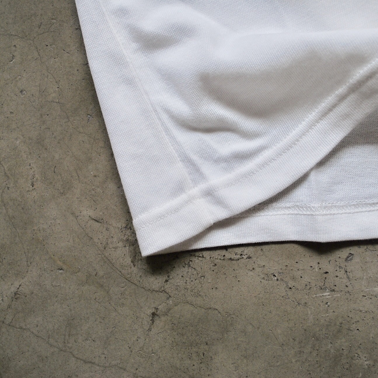 H/S Logo Pocket Tee WHITE