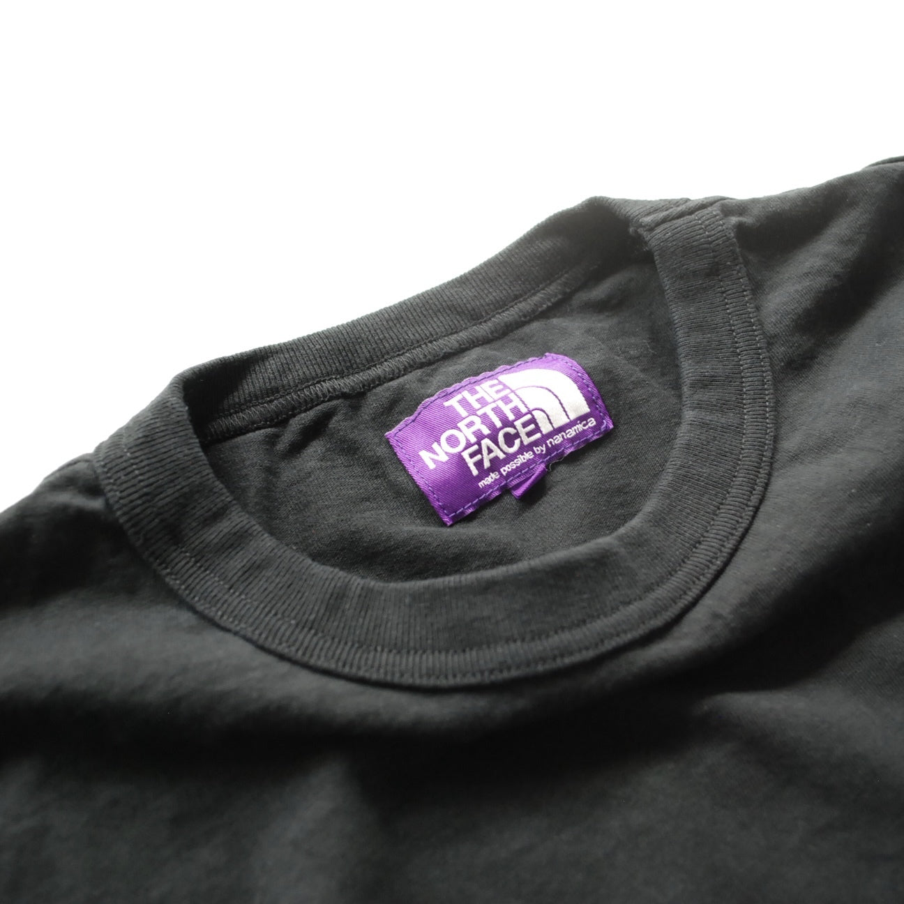 7oz L/S POCKET T BLACK