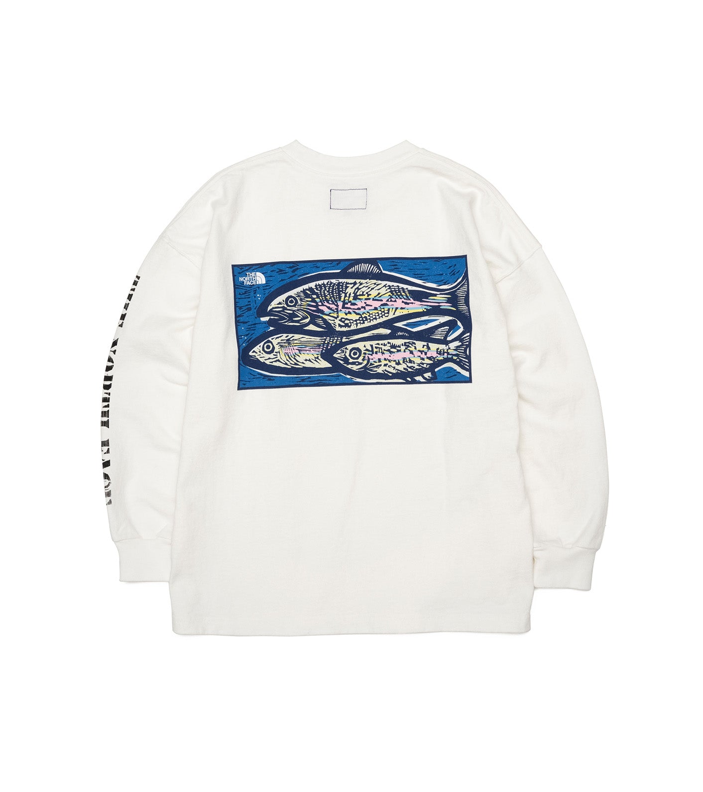 8oz L/S Graphic Tee OFF WHITE