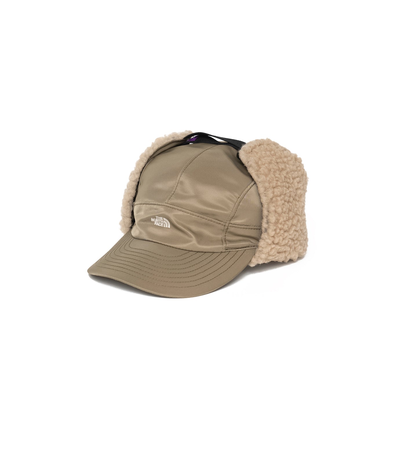 Wool Boa Fleece Frontier CAP BEIGE