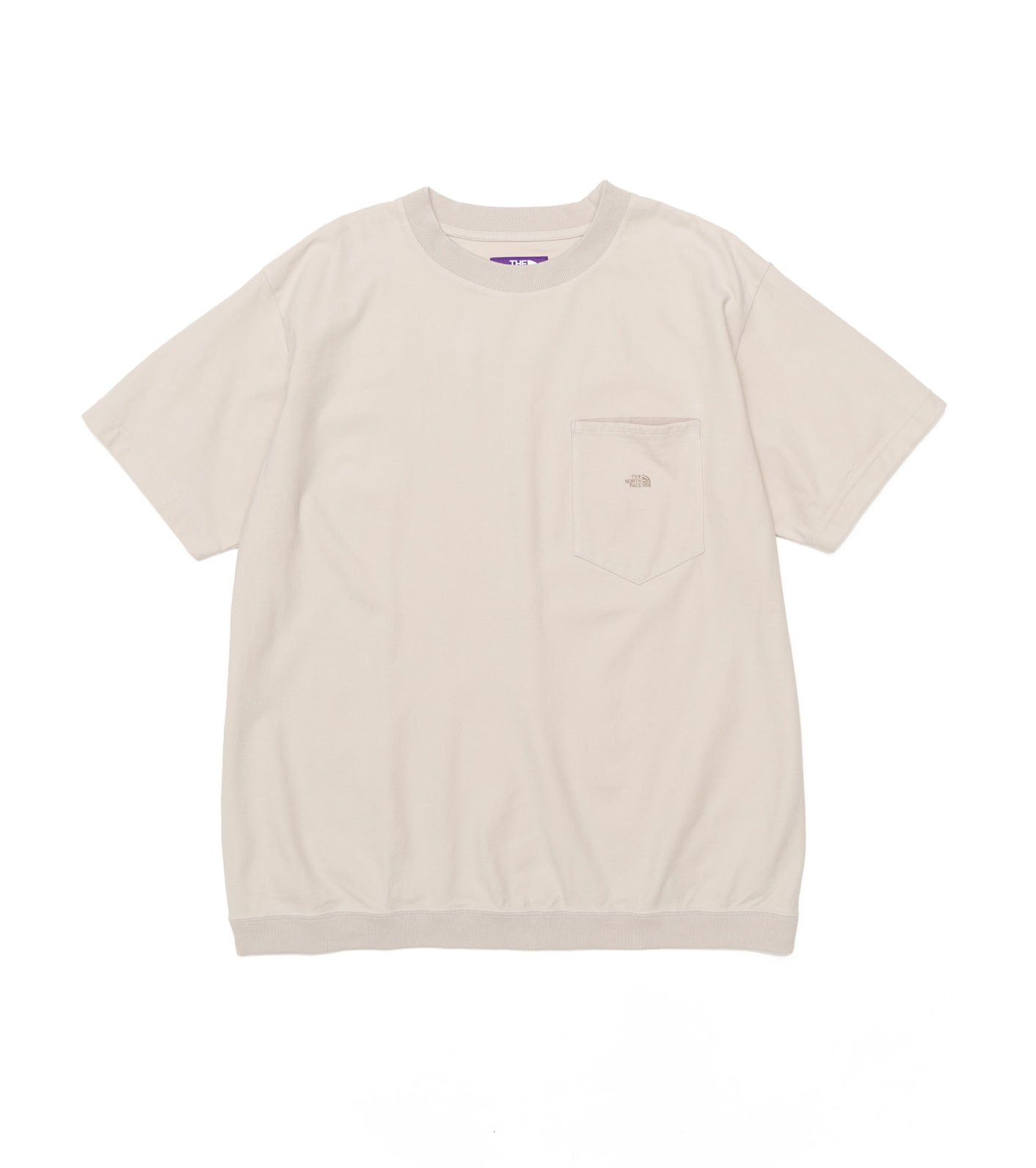 High Bulky H/S Pocket Tee LIGHT GRAY