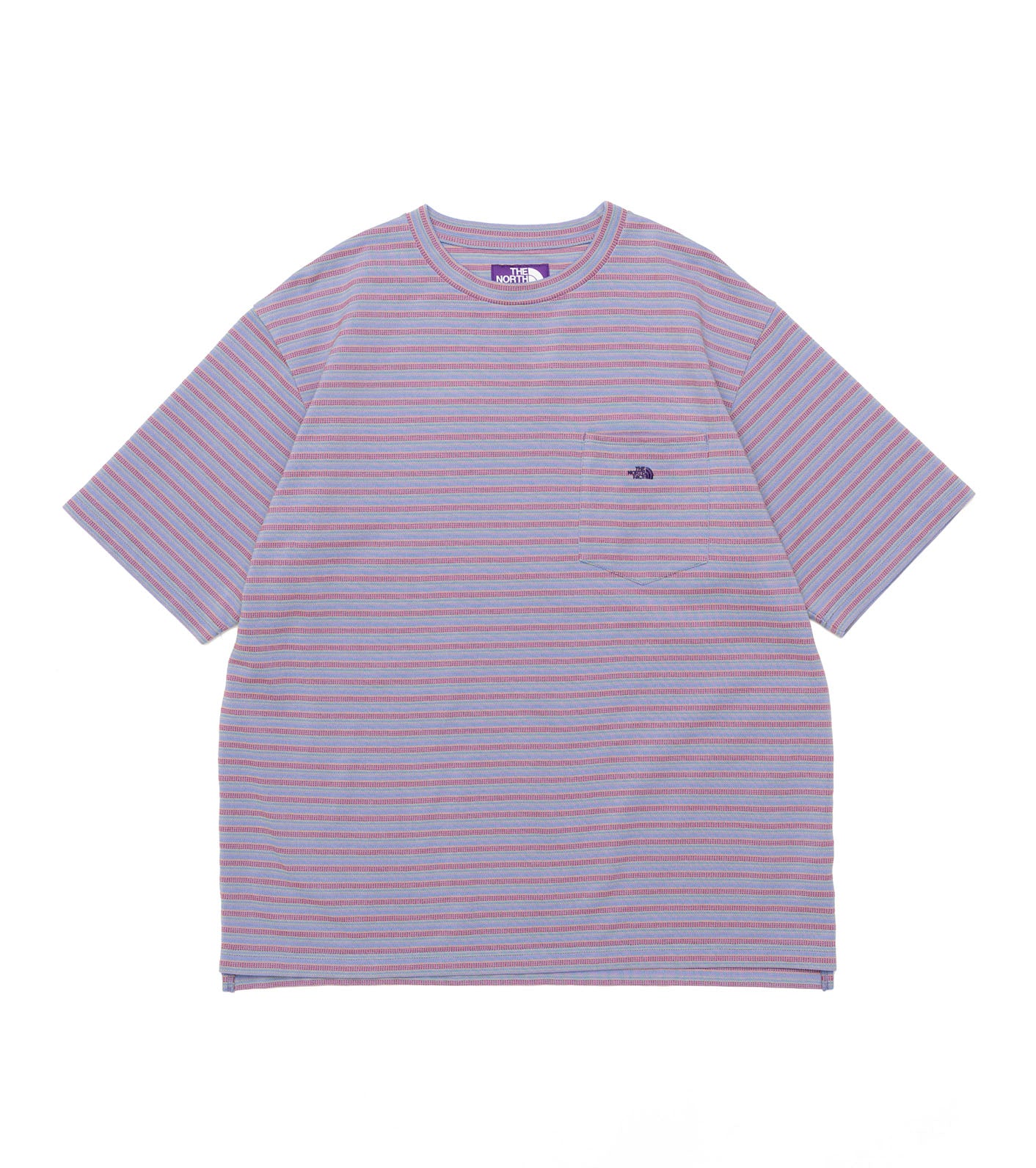 Moss Stitch Field H/S Pocket Tee PURPLE