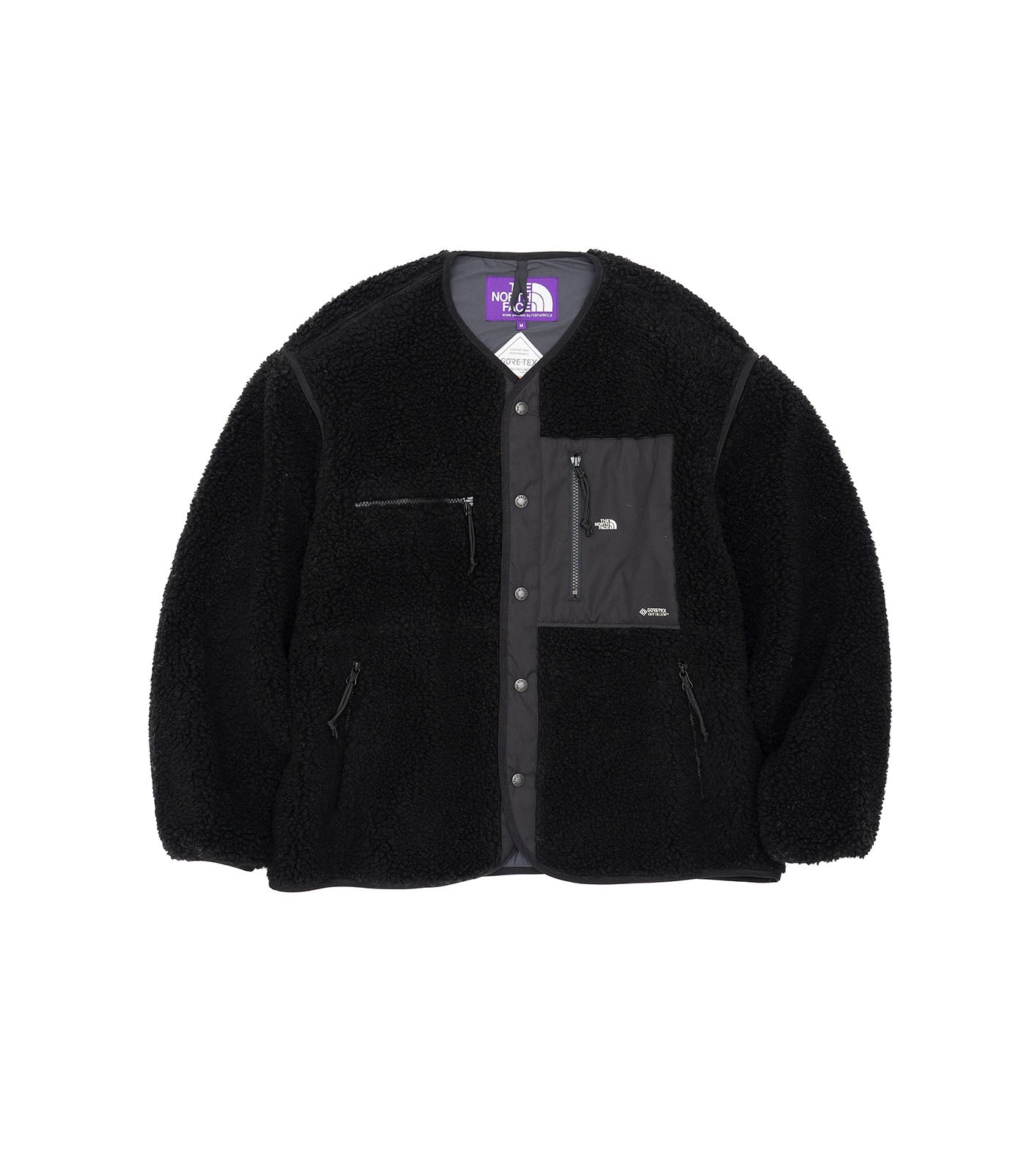 THE NORTH FACE PURPLE LABEL / ザ・ノースフェイス パープルレーベル | Wool Boa Fleece Field  Cardigan - BLACK | 通販 - 正規取扱店 | wagon / ワゴン