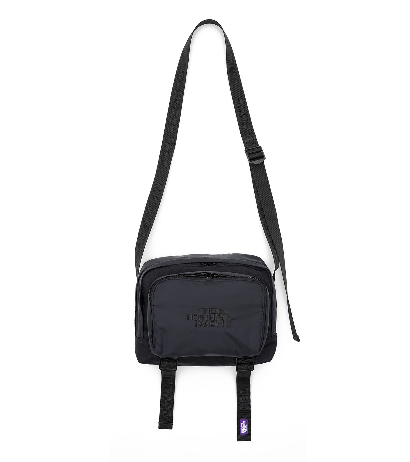 CORDURA Nylon Shoulder Bag - BLACK