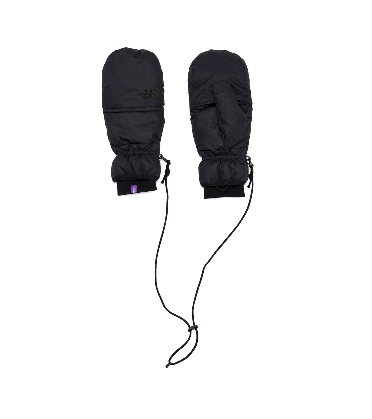Lightweight Twill Mountain Down Glove - BLACK