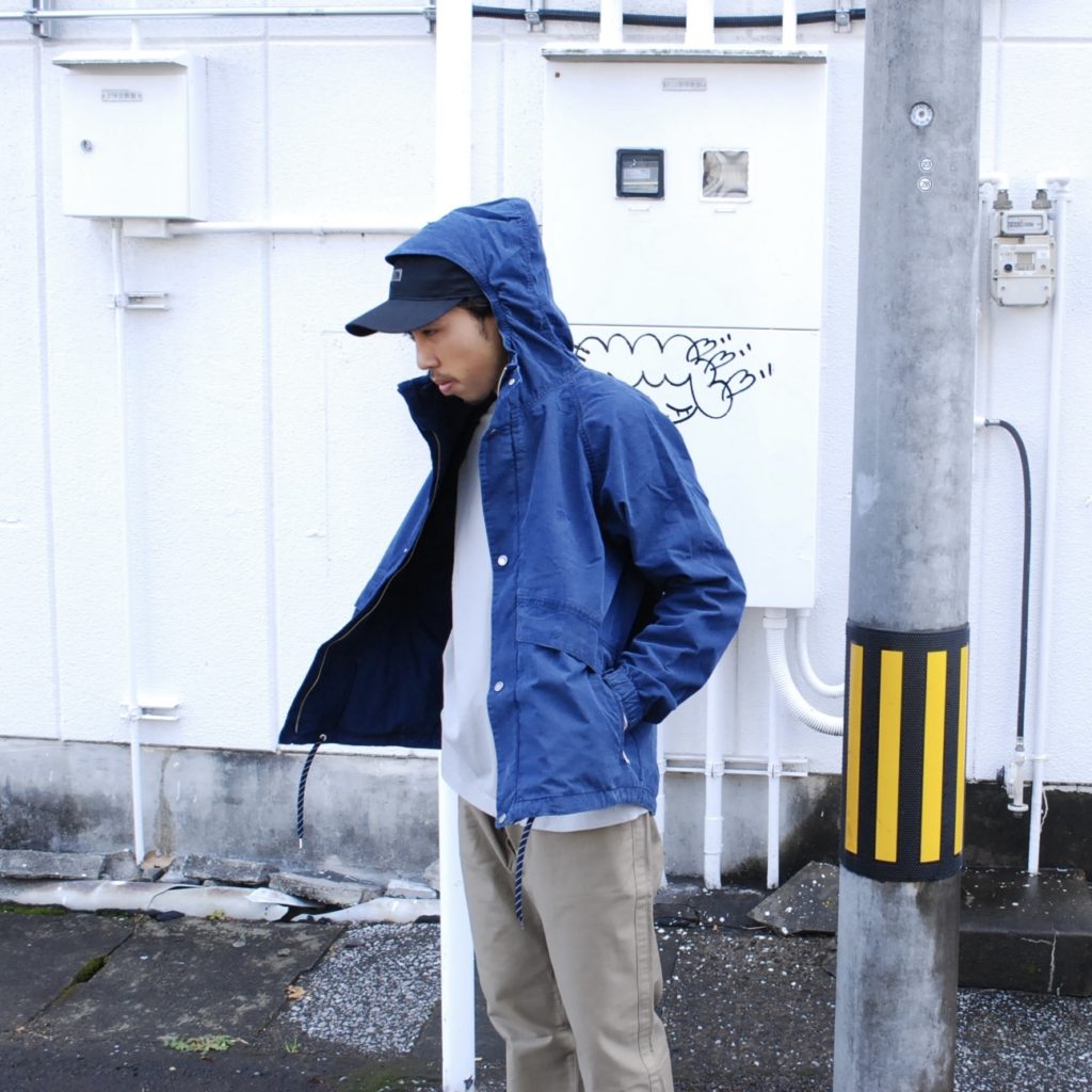 Indigo Mountain Wind Parka INDIGO BLEACH