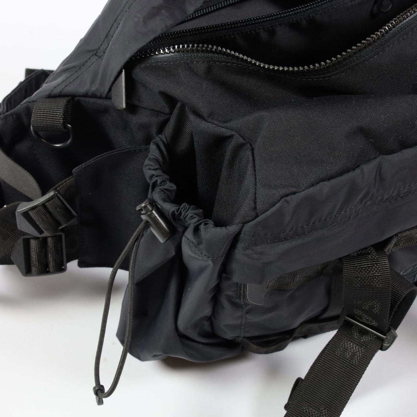 Nylon Lumber Pack BLACK