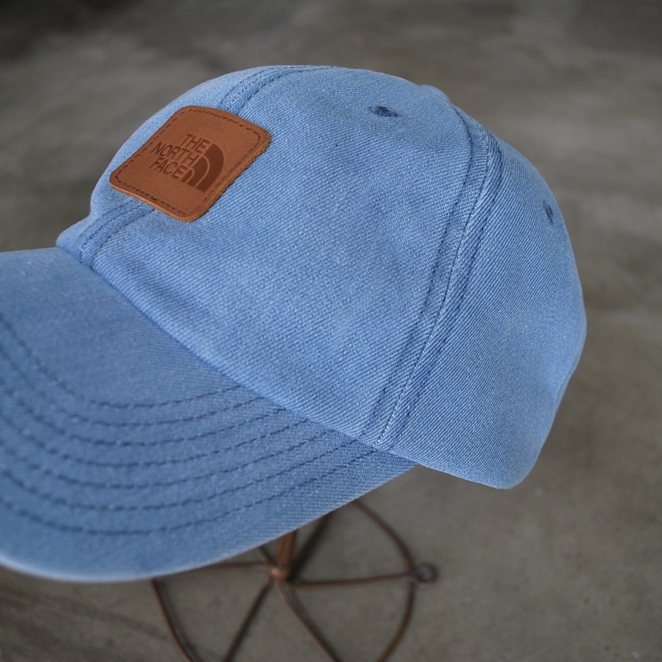 Denim Field Cap INDIGO BLEACH