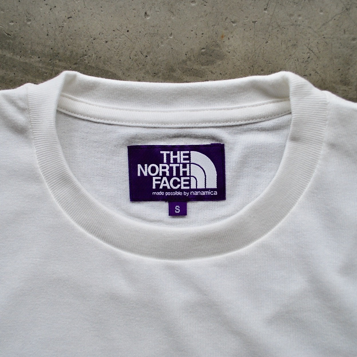 H/S Logo Pocket Tee WHITE