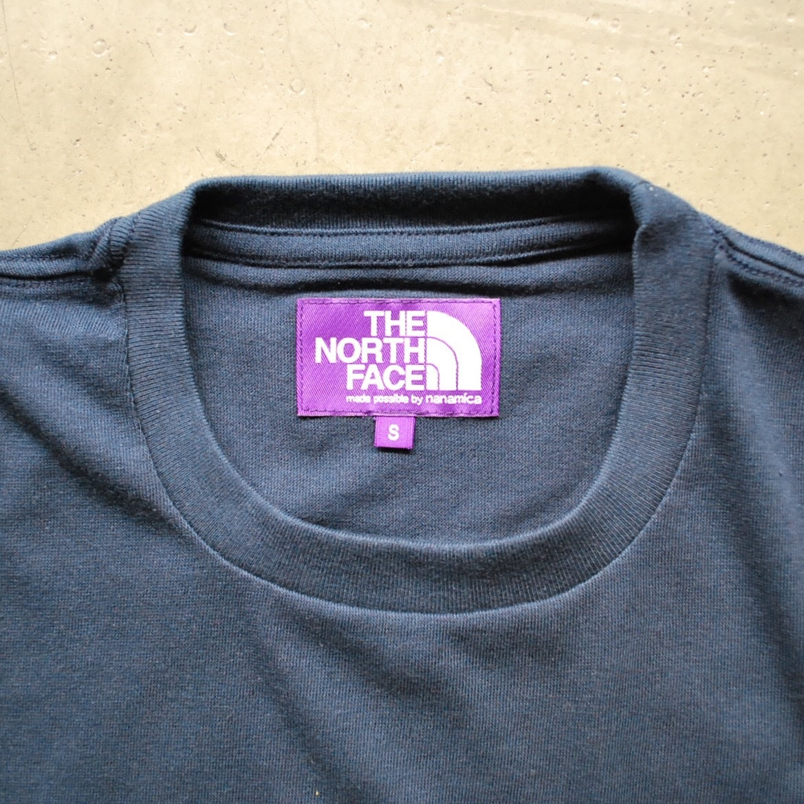 H/S Logo Pocket Tee NAVY