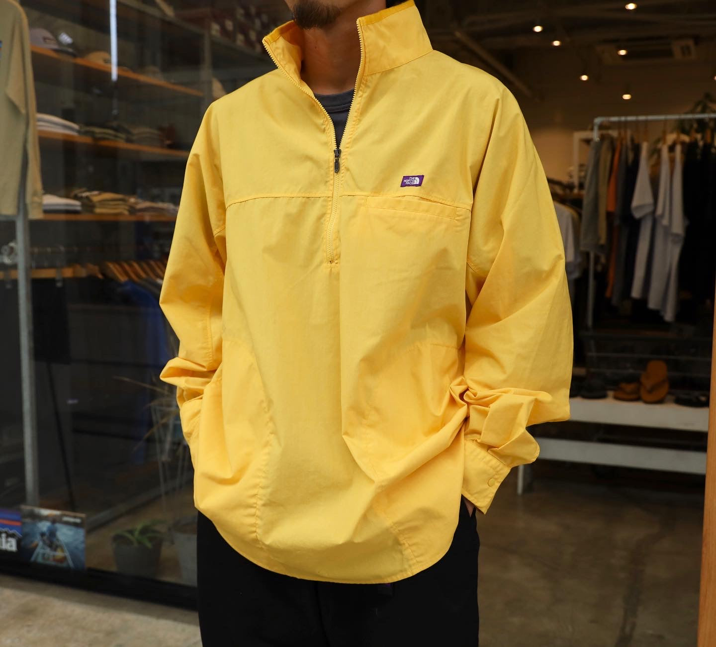 Garment Dye Field Pullover - YELLOW