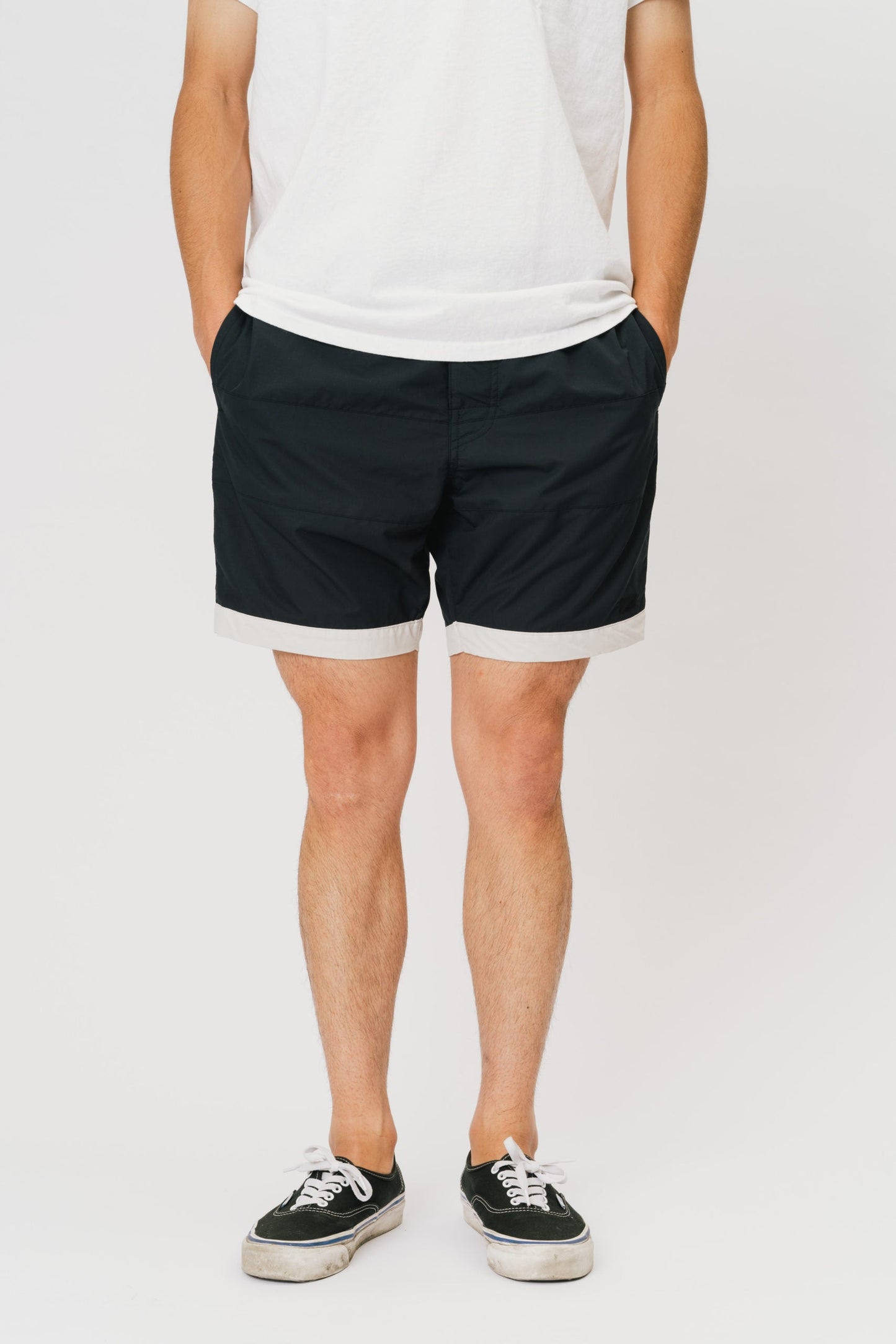 BOARD SHORTS 3LINE BLACK×GRAY