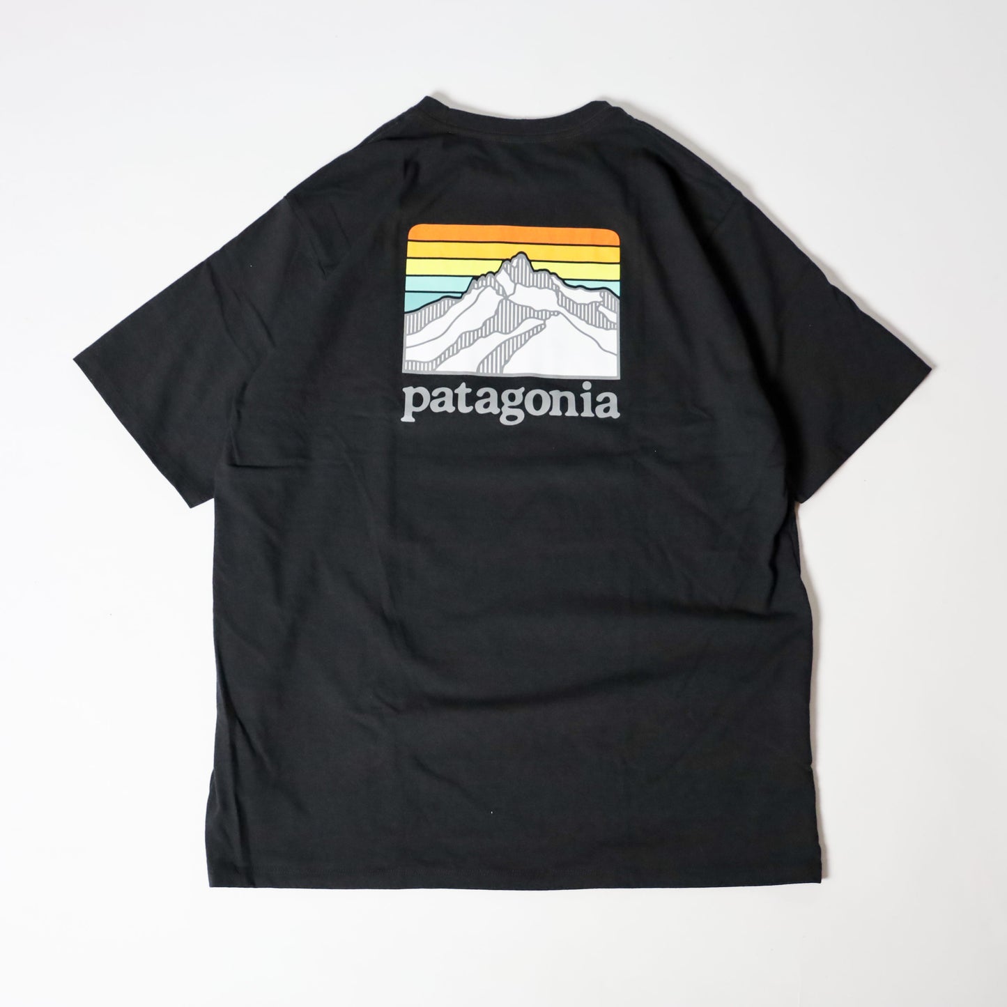 MS Line Logo Ridge Pocket Responsibili Tee BLACK