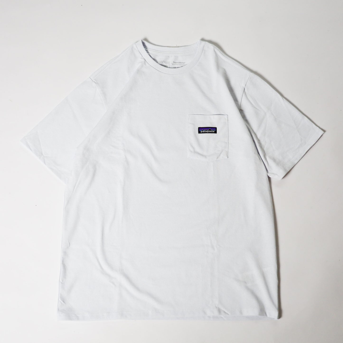 MS P-6 Label Pocket Responsibili Tee WHITE