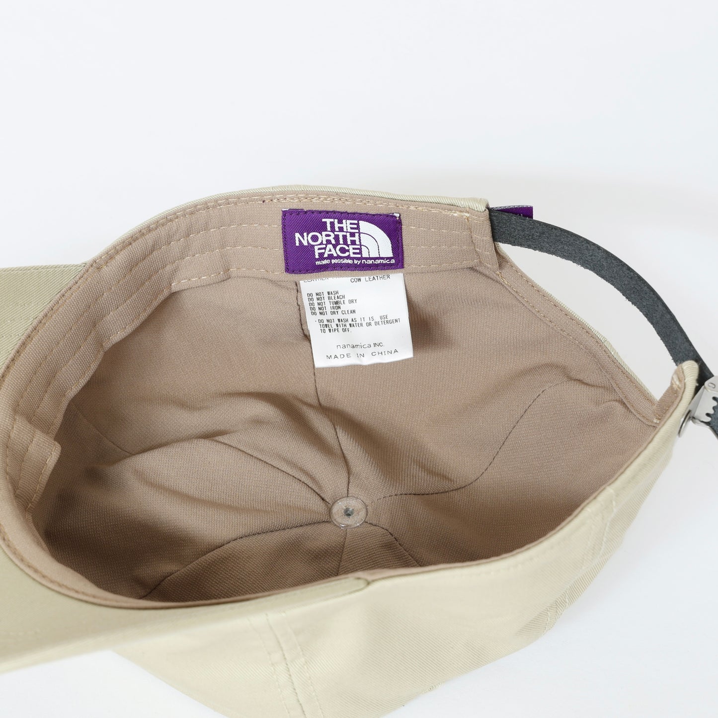 Stretch Twill Field Cap - BEIGE