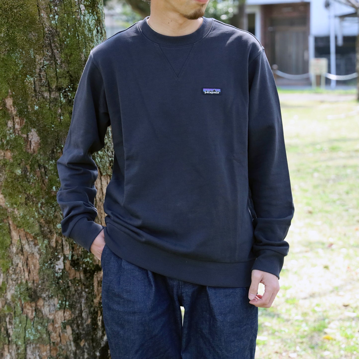 Regenerative Organic Certified™ Cotton Crewneck Sweatshirt - INBK
