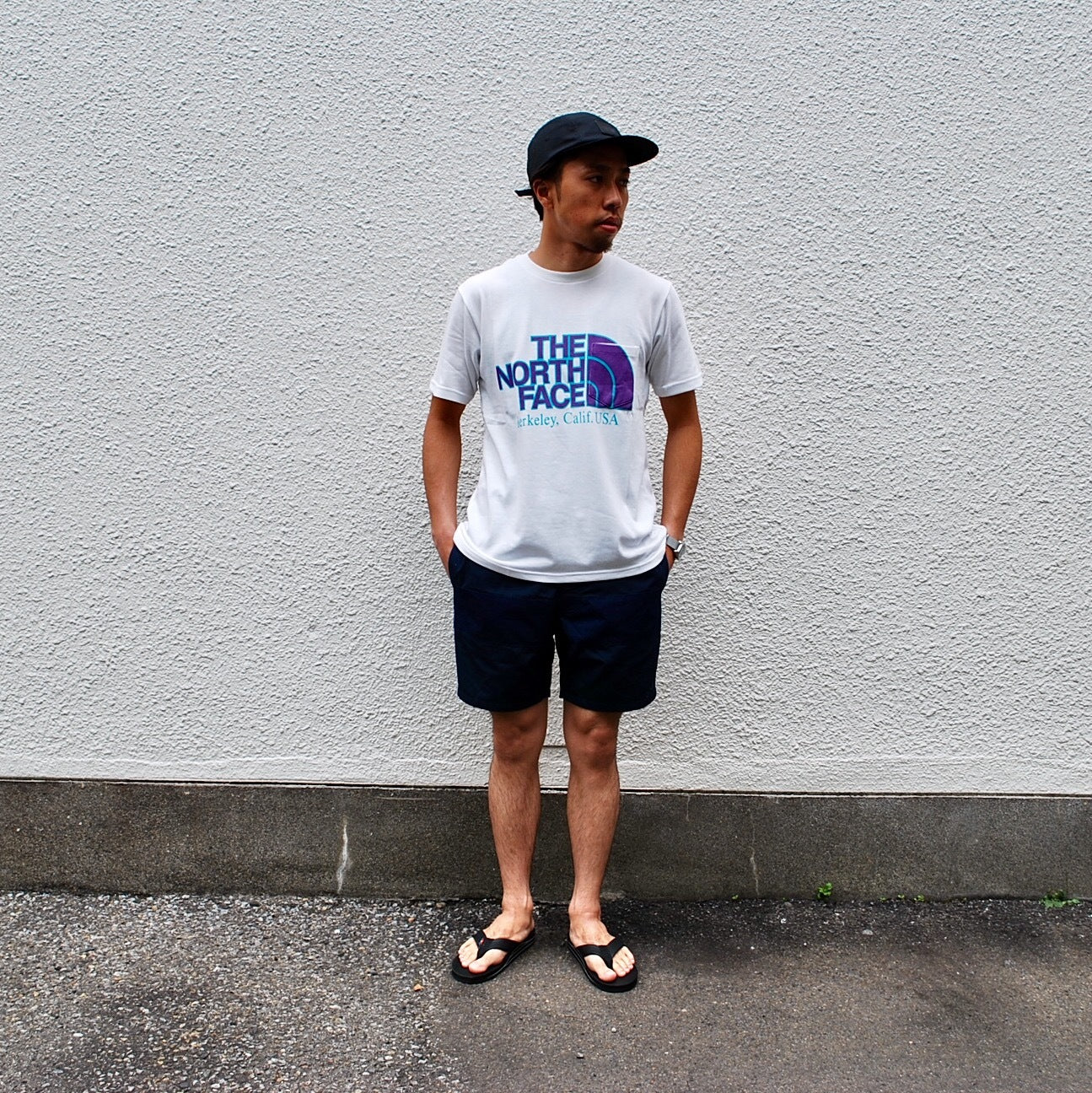 H/S Logo Pocket Tee WHITE