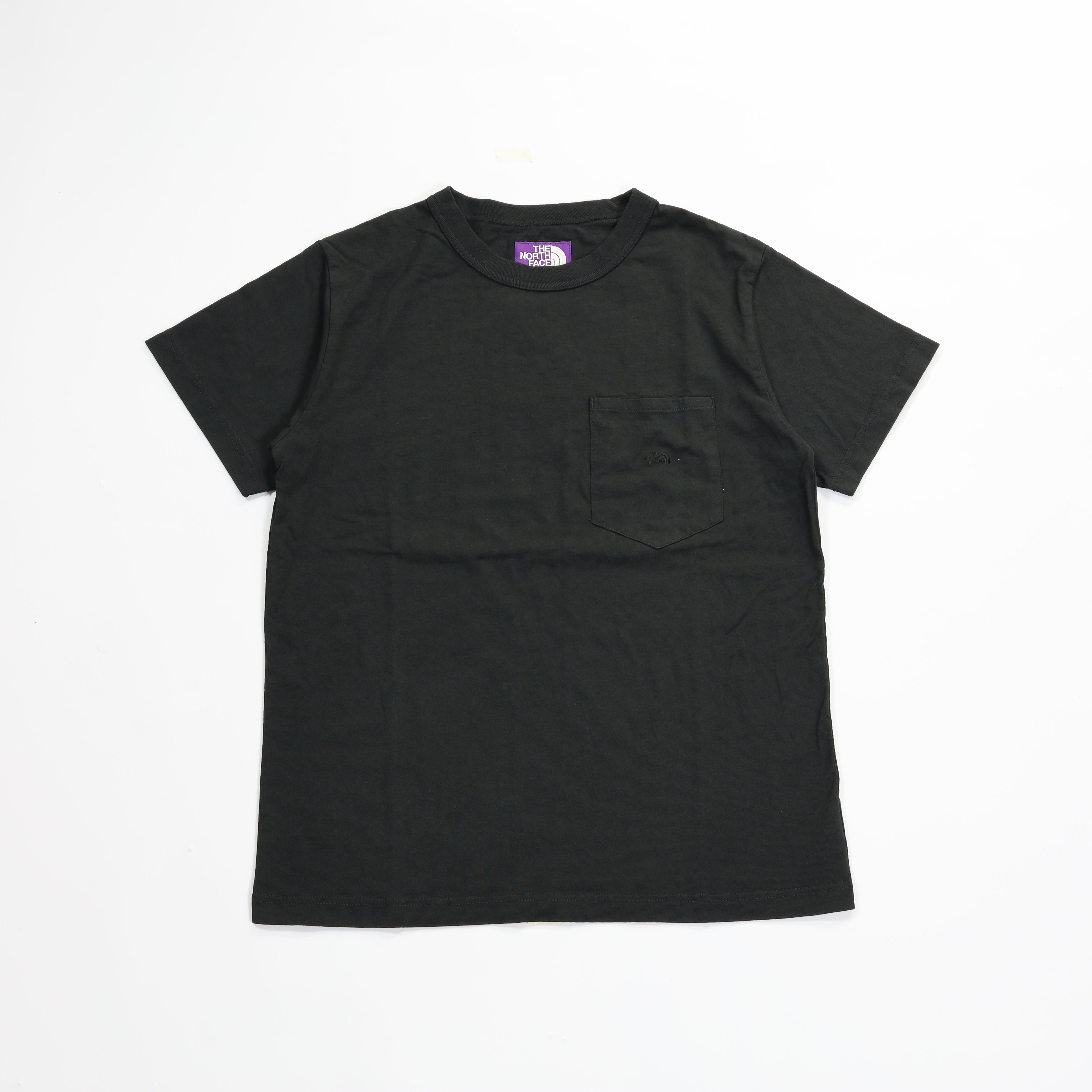 THE NORTH FACE PURPLE LABEL / ザ・ノースフェイス パープルレーベル | 7oz H/S Pocket Tee BLACK  | WAGON | For our field life ～フィールドを楽しむ為のウェア～ | オフィシャルオンラインストア