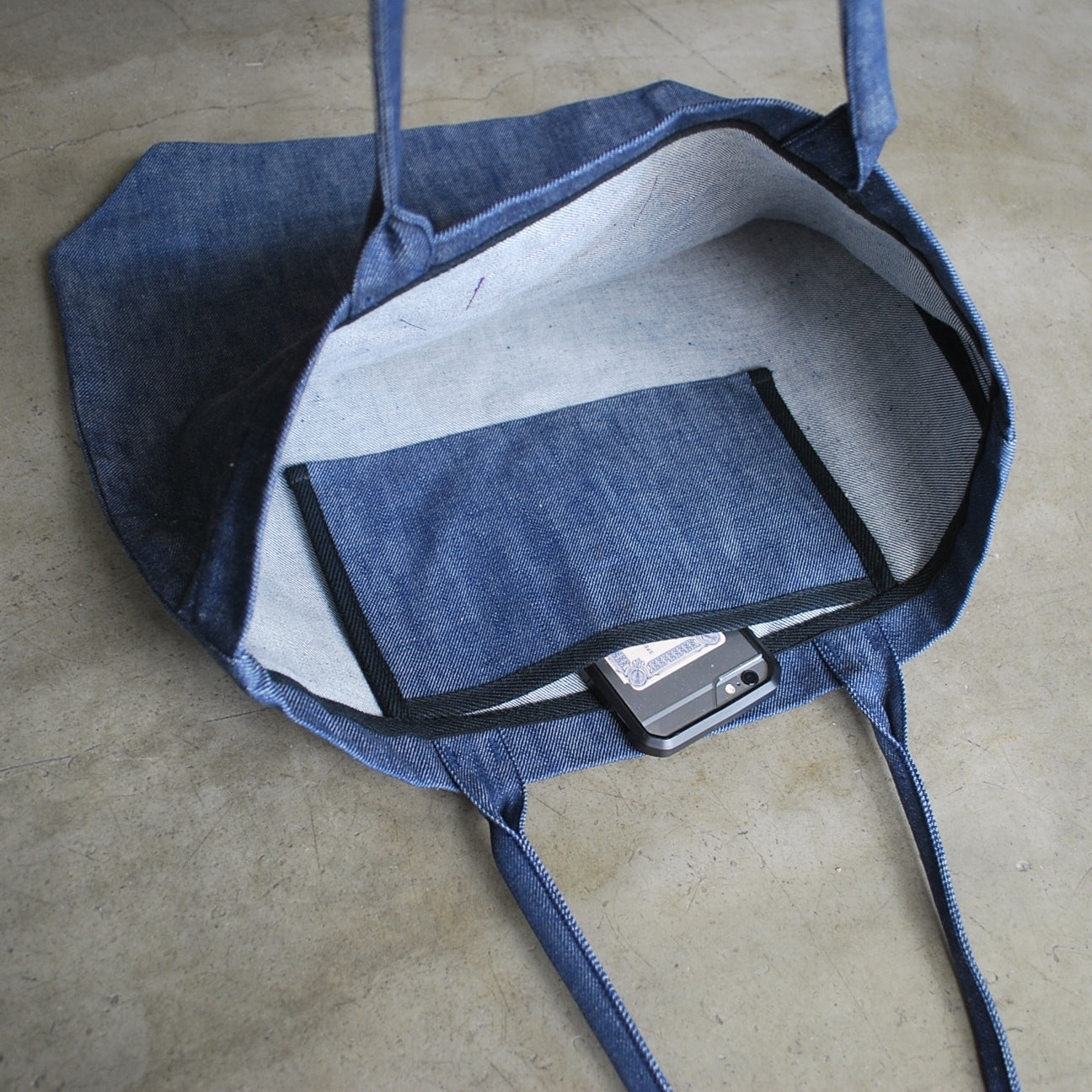 Denim Tote INDIGO