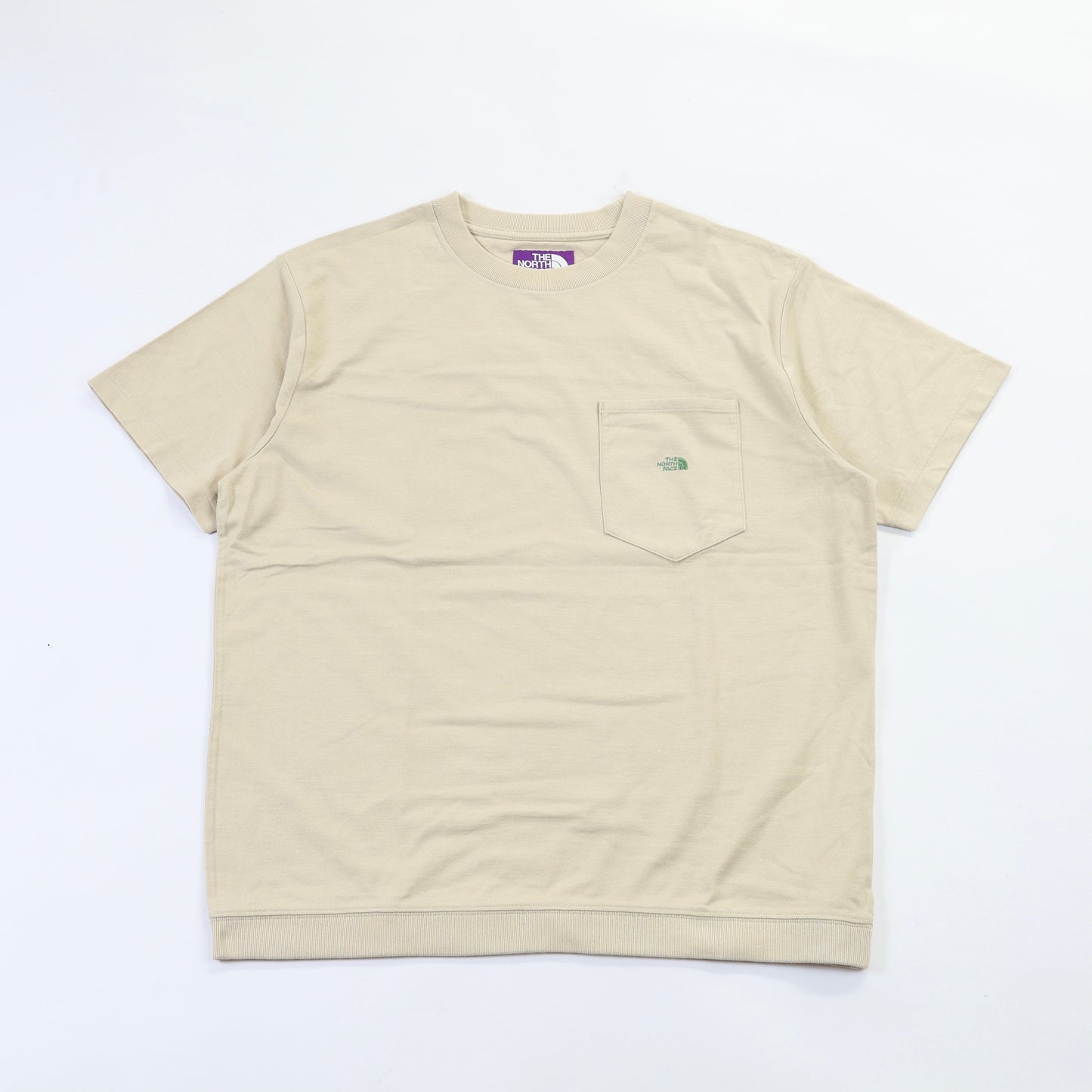 High Bulky H/S Pocket Tee L.BEIGE