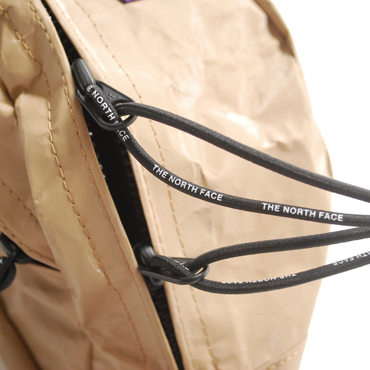 Tech Paper Waist Bag BEIGE
