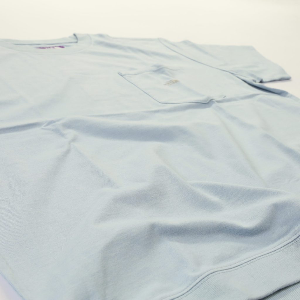 High Bulky H/S Pocket Tee STEEL BLUE