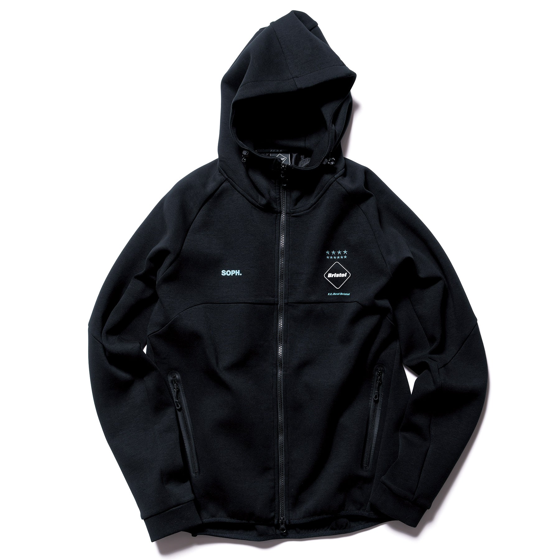 VENTILATION HOODIE BLACK