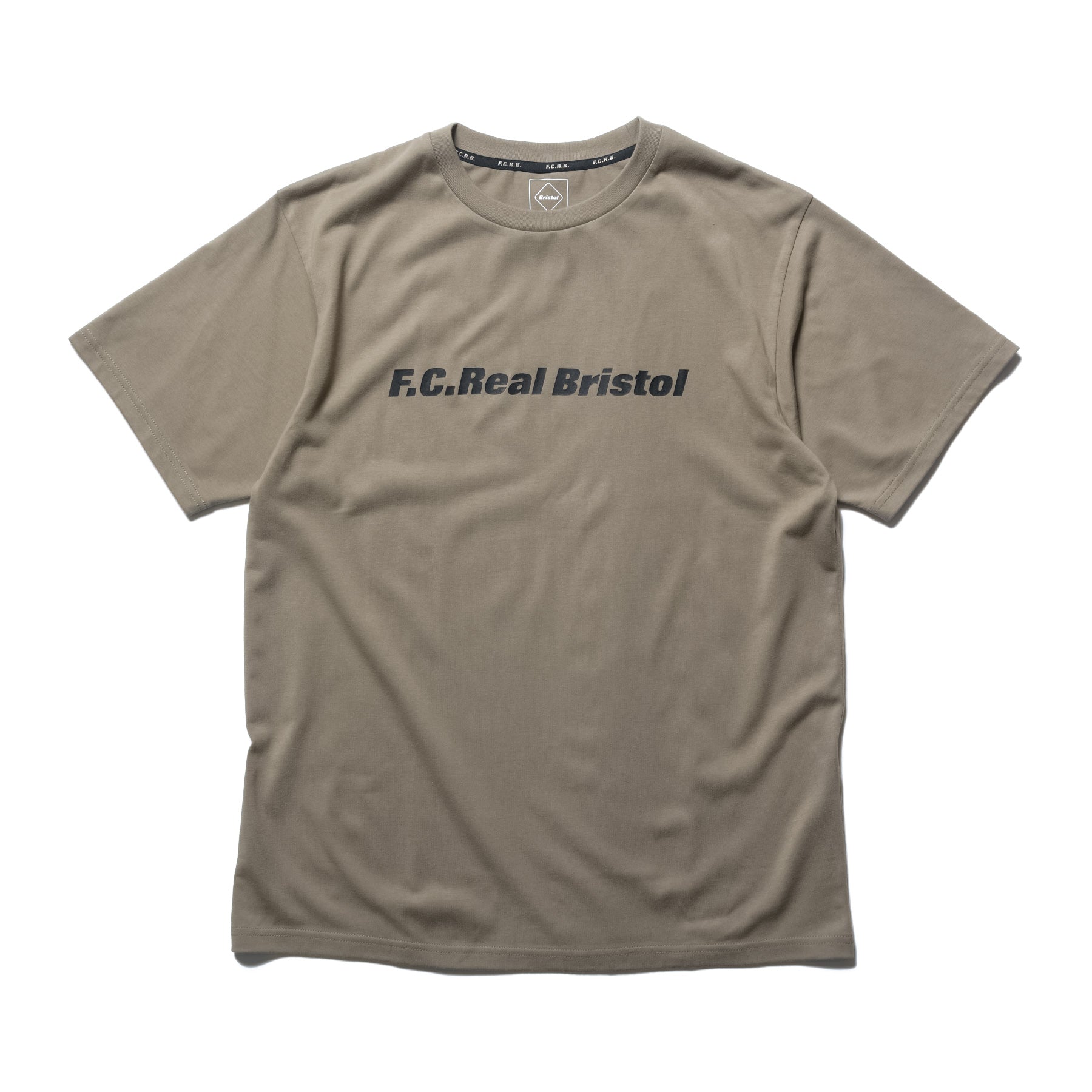 メーカー直送品 F.C.Real Bristol AUTHENTIC TEE ベージュ L - トップス