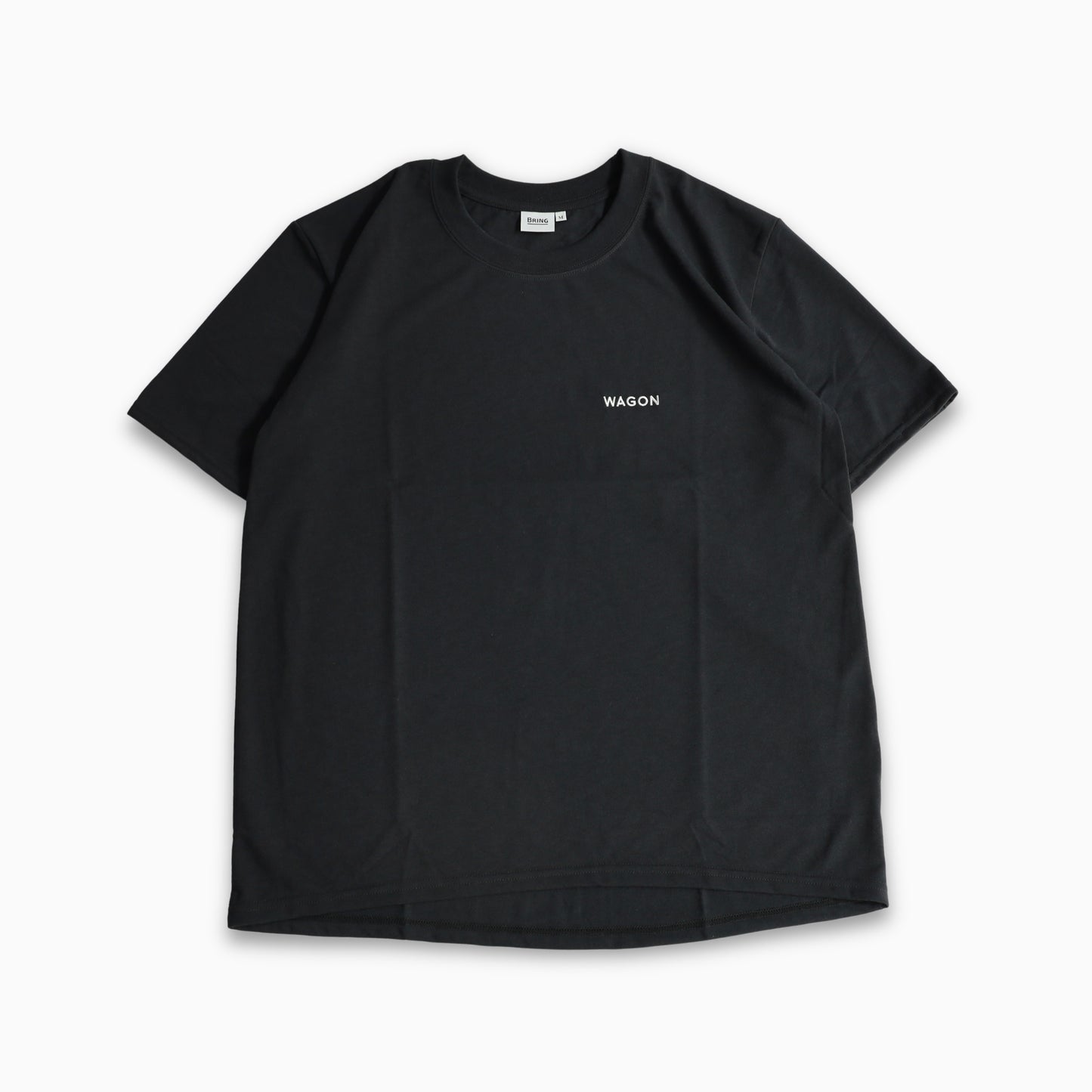 WAGON EMBROIDERY TEE - BLACK