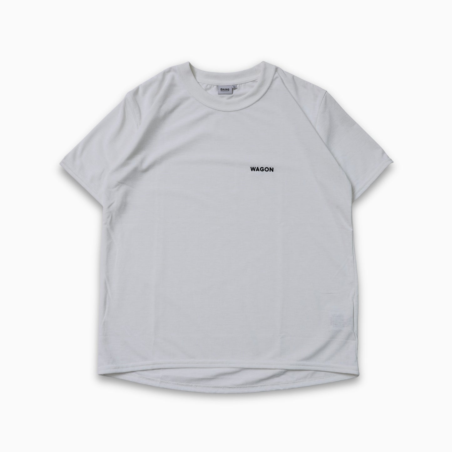 WAGON EMBROIDERY TEE - WHITE
