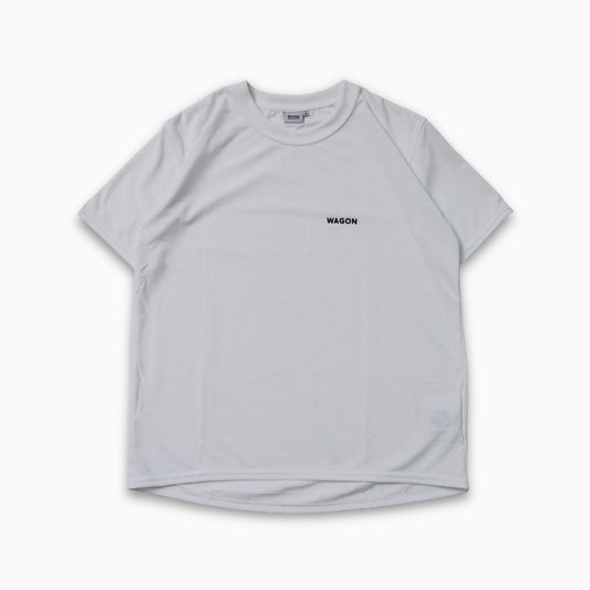 WAGON EMBROIDERY TEE - WHITE