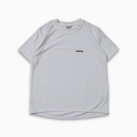 WAGON EMBROIDERY TEE - WHITE