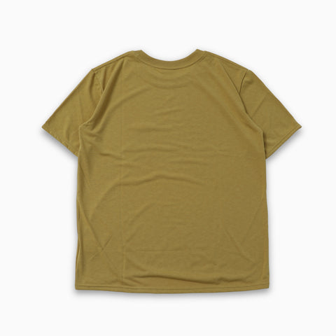 WAGON EMBROIDERY TEE - YELLOW