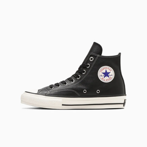CHUCK TAYLOR LEATHER HI - BLACK