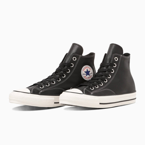 CHUCK TAYLOR LEATHER HI - BLACK