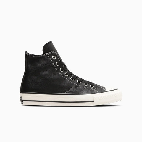 CHUCK TAYLOR LEATHER HI - BLACK