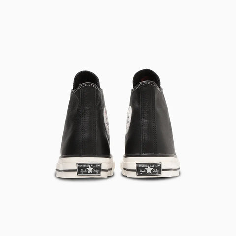 CHUCK TAYLOR LEATHER HI - BLACK
