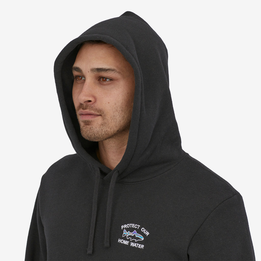 Home Water Trout Uprisal Hoody - BLACK