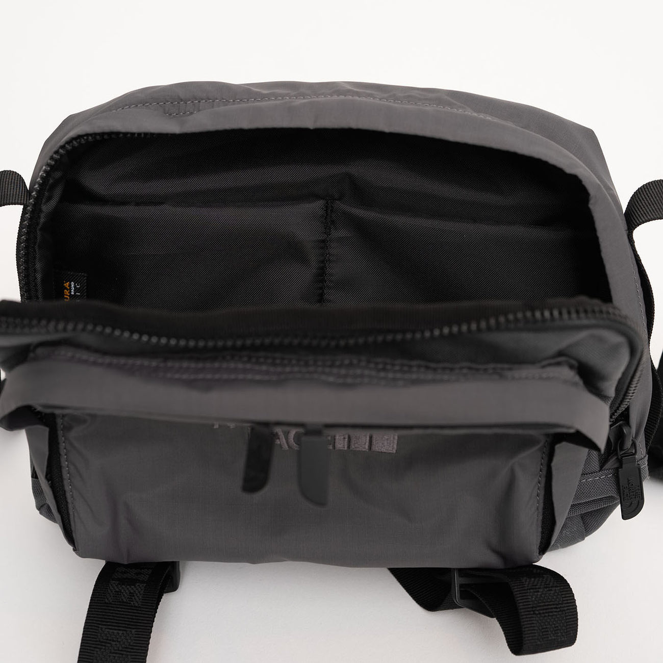 CORDURA Nylon Shoulder Bag - ASPHALT GRAY