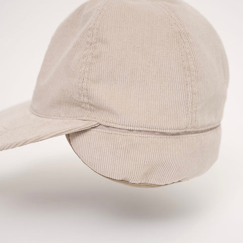 Corduroy Field Cap - STONE