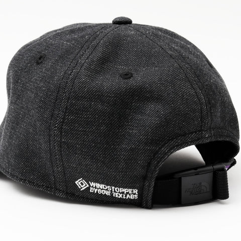 Denim WINDSTOPPER Cap - BLACK