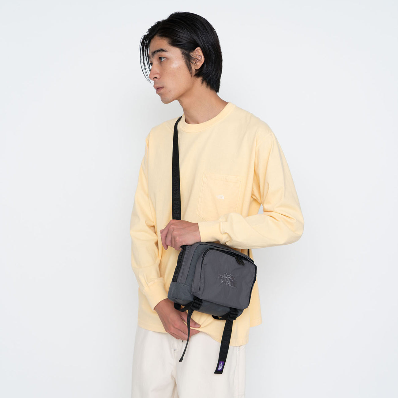 CORDURA Nylon Shoulder Bag - AHGRAY