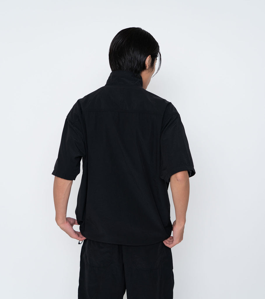 Field Short Sleeve Jacket - BLACK