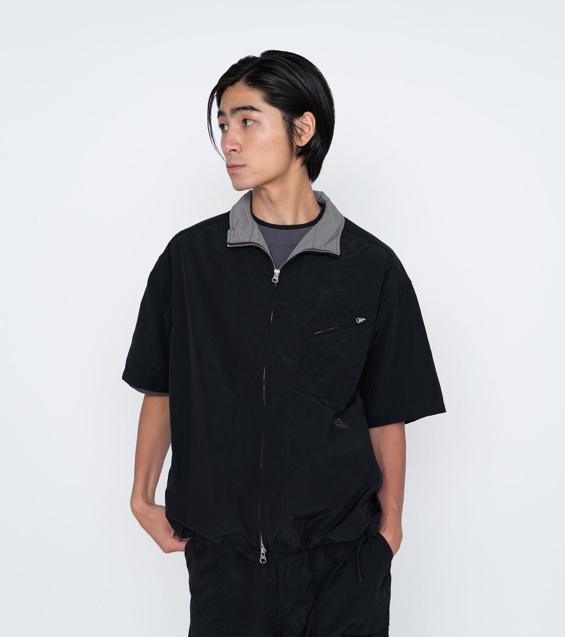 Field Short Sleeve Jacket - BLACK