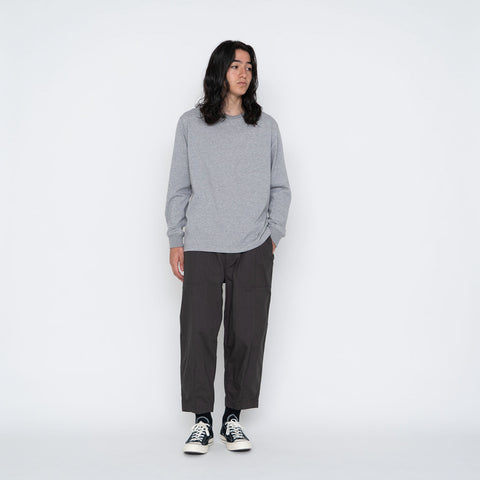 ノースフェイス　パープルレーベル　フィールドロングスリーブT　NT3350N THE NORTH FACE PURPLE LABEL Field Long Sleeve Tee Black 24SS