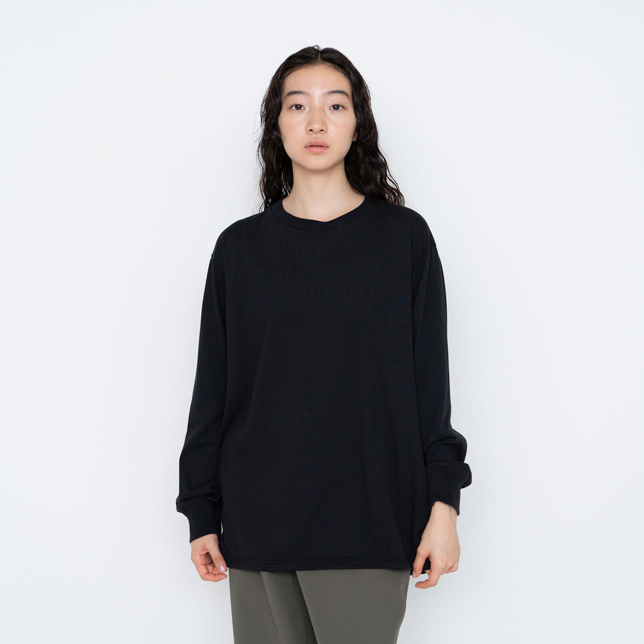 Field Long Sleeve Tee - BLACK